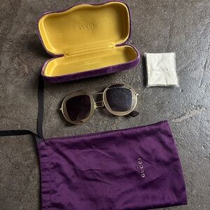 Gucci Alessandro Michele Era Sunglasses w/ Accesories